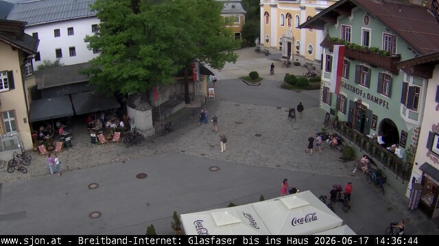 Archived image Webcam St. Johann in Tyrol - Main Place