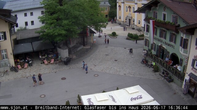 Archived image Webcam St. Johann in Tyrol - Main Place