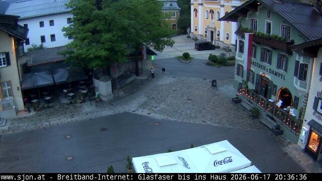 Archiv Foto Webcam Hauptplatz in St. Johann/Tirol