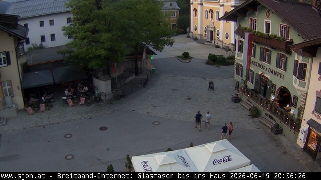 Archived image Webcam St. Johann in Tyrol - Main Place