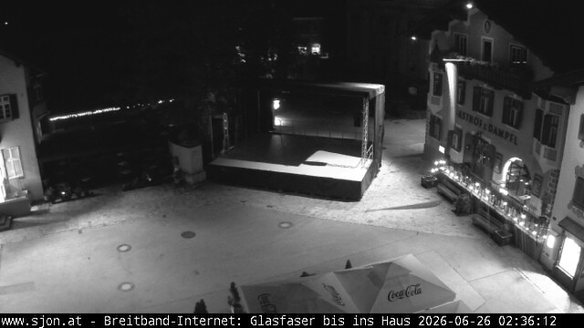 Archiv Foto Webcam Hauptplatz in St. Johann/Tirol