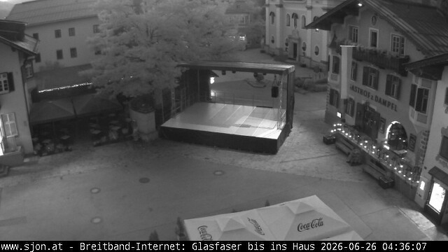 Archiv Foto Webcam Hauptplatz in St. Johann/Tirol