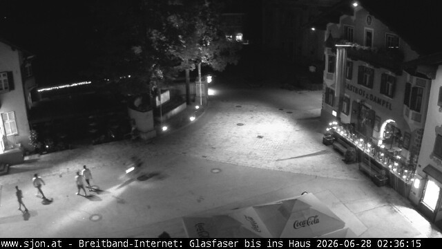 Archiv Foto Webcam Hauptplatz in St. Johann/Tirol