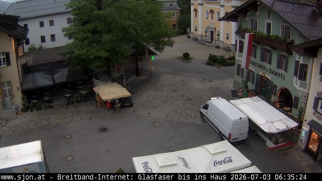 Archived image Webcam St. Johann in Tyrol - Main Place