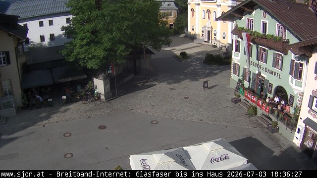 Archived image Webcam St. Johann in Tyrol - Main Place