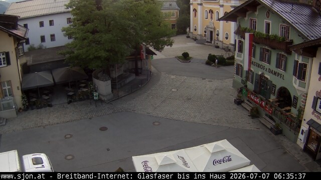 Archived image Webcam St. Johann in Tyrol - Main Place