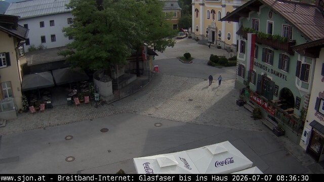 Archived image Webcam St. Johann in Tyrol - Main Place