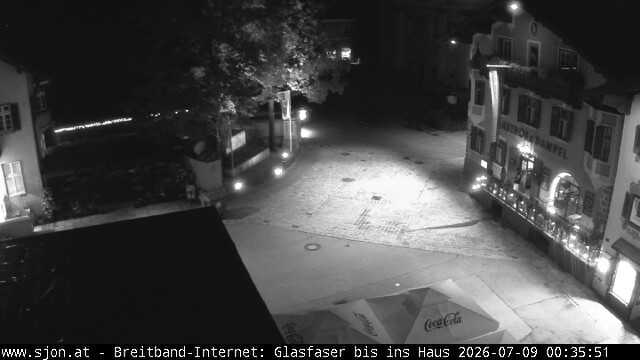 Archiv Foto Webcam Hauptplatz in St. Johann/Tirol