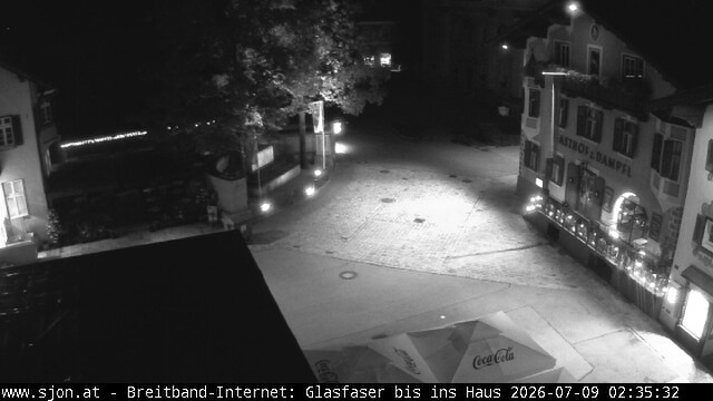 Archiv Foto Webcam Hauptplatz in St. Johann/Tirol