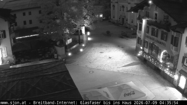 Archiv Foto Webcam Hauptplatz in St. Johann/Tirol