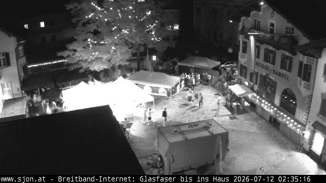 Archiv Foto Webcam Hauptplatz in St. Johann/Tirol