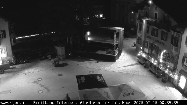 Archiv Foto Webcam Hauptplatz in St. Johann/Tirol