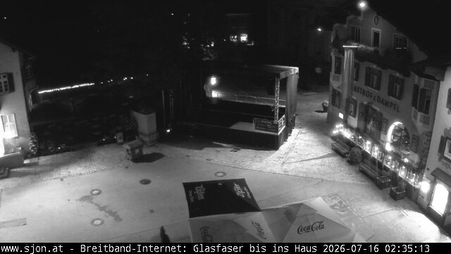 Archiv Foto Webcam Hauptplatz in St. Johann/Tirol