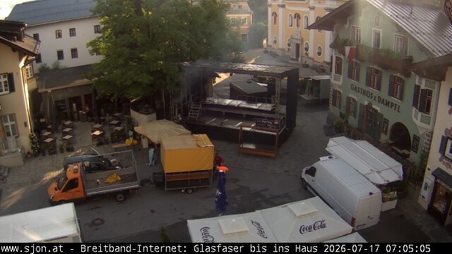 Archived image Webcam St. Johann in Tyrol - Main Place