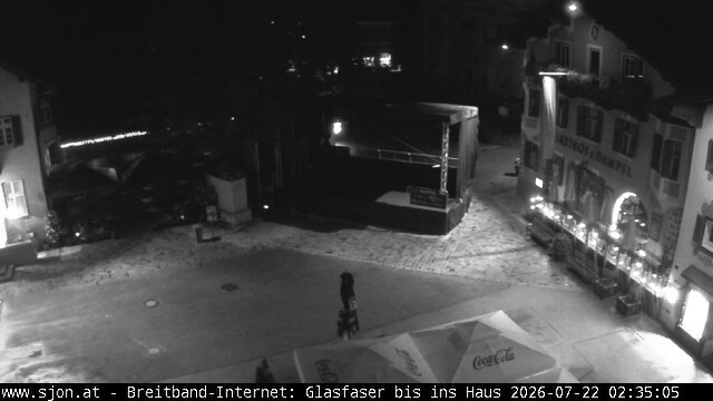 Archiv Foto Webcam Hauptplatz in St. Johann/Tirol