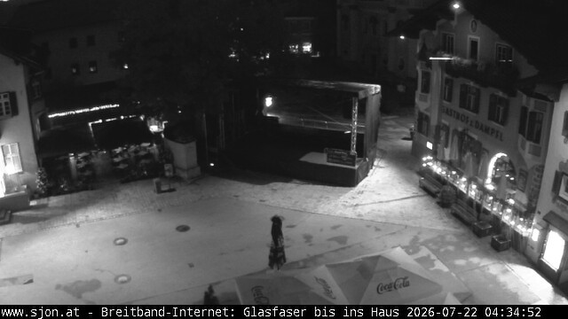 Archiv Foto Webcam Hauptplatz in St. Johann/Tirol