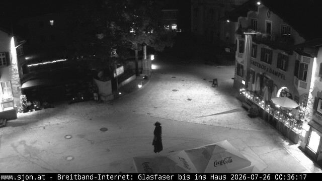 Archiv Foto Webcam Hauptplatz in St. Johann/Tirol