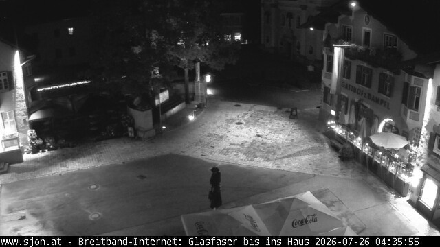 Archiv Foto Webcam Hauptplatz in St. Johann/Tirol