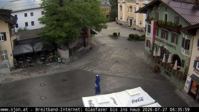 Archived image Webcam St. Johann in Tyrol - Main Place