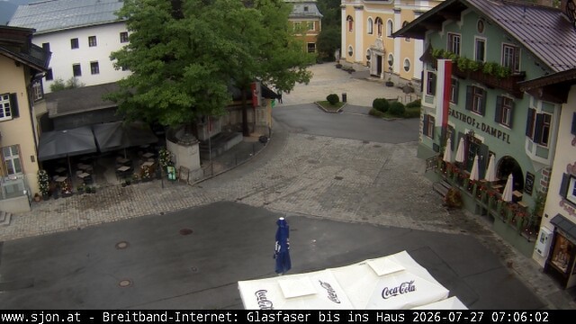 Archived image Webcam St. Johann in Tyrol - Main Place