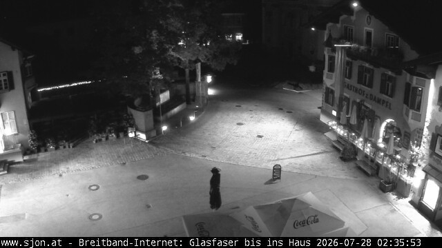 Archiv Foto Webcam Hauptplatz in St. Johann/Tirol