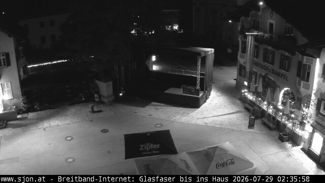 Archiv Foto Webcam Hauptplatz in St. Johann/Tirol