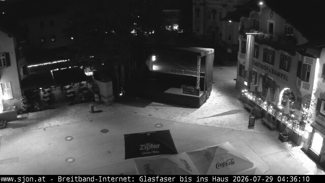 Archiv Foto Webcam Hauptplatz in St. Johann/Tirol