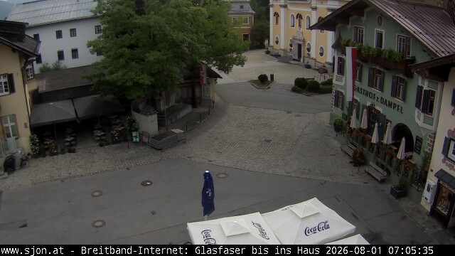 Archived image Webcam St. Johann in Tyrol - Main Place