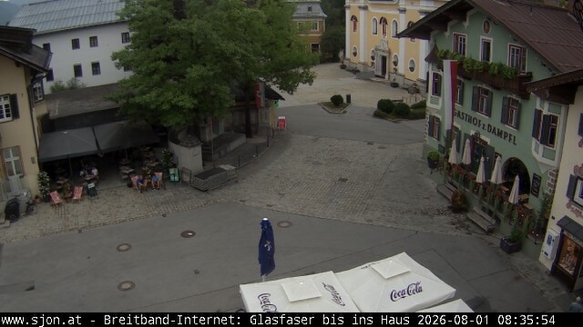 Archived image Webcam St. Johann in Tyrol - Main Place