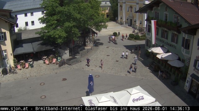 Archived image Webcam St. Johann in Tyrol - Main Place