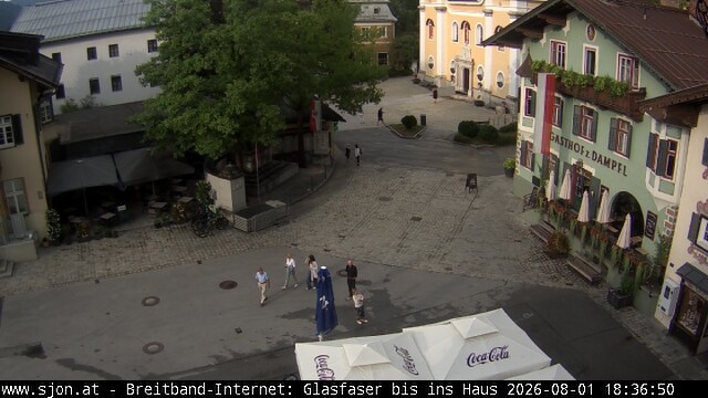Archived image Webcam St. Johann in Tyrol - Main Place