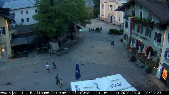 Archived image Webcam St. Johann in Tyrol - Main Place