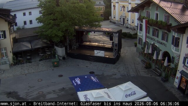 Archiv Foto Webcam Hauptplatz in St. Johann/Tirol