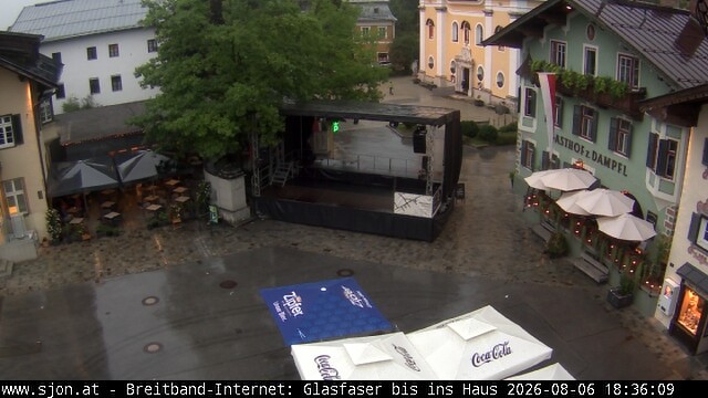 Archiv Foto Webcam Hauptplatz in St. Johann/Tirol