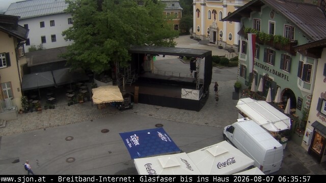 Archived image Webcam St. Johann in Tyrol - Main Place