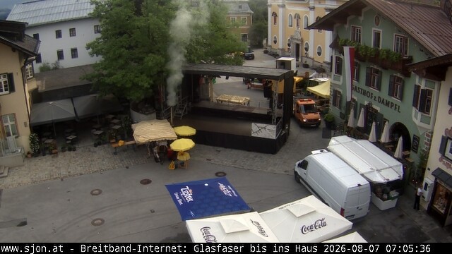 Archived image Webcam St. Johann in Tyrol - Main Place