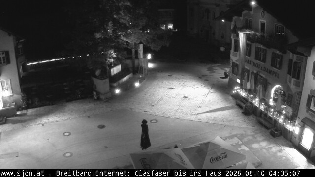 Archiv Foto Webcam Hauptplatz in St. Johann/Tirol
