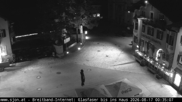 Archiv Foto Webcam Hauptplatz in St. Johann/Tirol