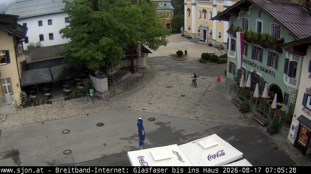 Archiv Foto Webcam Hauptplatz in St. Johann/Tirol