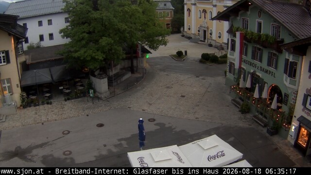 Archiv Foto Webcam Hauptplatz in St. Johann/Tirol