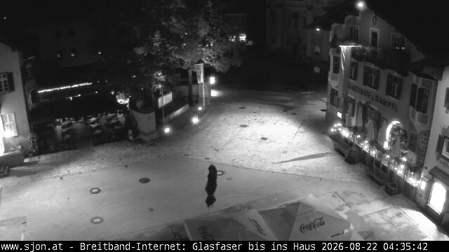 Archiv Foto Webcam Hauptplatz in St. Johann/Tirol