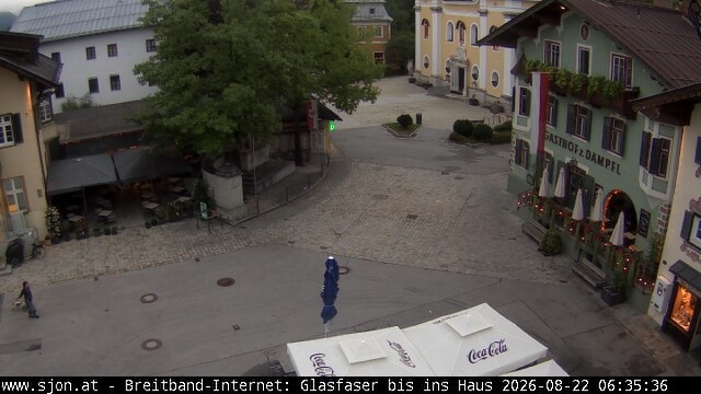 Archived image Webcam St. Johann in Tyrol - Main Place