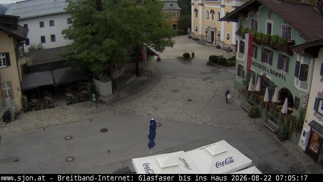 Archived image Webcam St. Johann in Tyrol - Main Place