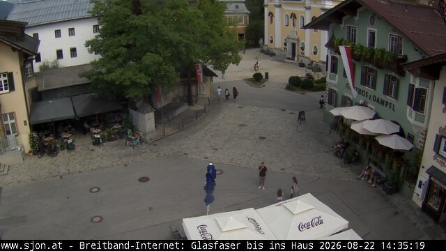 Archived image Webcam St. Johann in Tyrol - Main Place