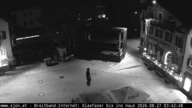 Archiv Foto Webcam Hauptplatz in St. Johann/Tirol