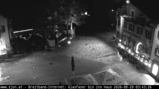 Archiv Foto Webcam Hauptplatz in St. Johann/Tirol
