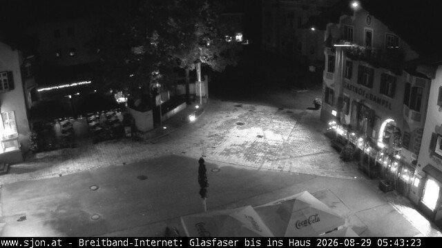 Archiv Foto Webcam Hauptplatz in St. Johann/Tirol