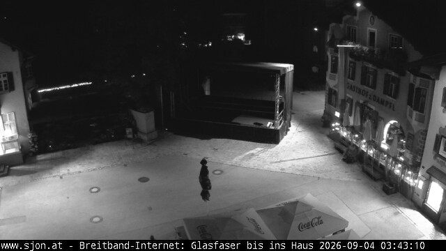 Archiv Foto Webcam Hauptplatz in St. Johann/Tirol