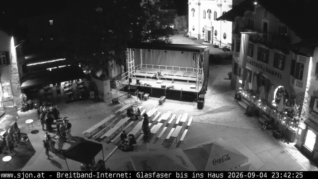 Archiv Foto Webcam Hauptplatz in St. Johann/Tirol