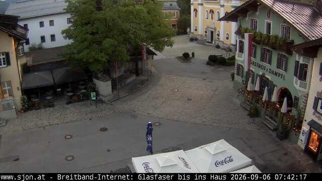 Archived image Webcam St. Johann in Tyrol - Main Place